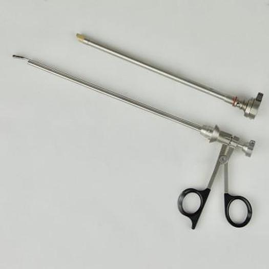 Used OLYMPUS UROLOGICAL SET INCLUDING RESECTOR, CYSTOSCOPE, BIOPSY FORCEPS AND 4MM OPTICS