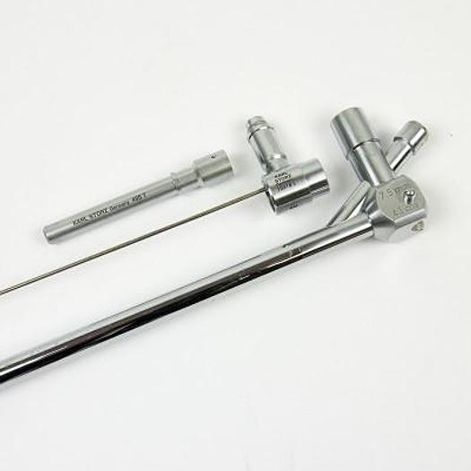 Used KARL STORZ RIGID BRONCHOSCOPE WITH OPTICS AND ACCESSORIES