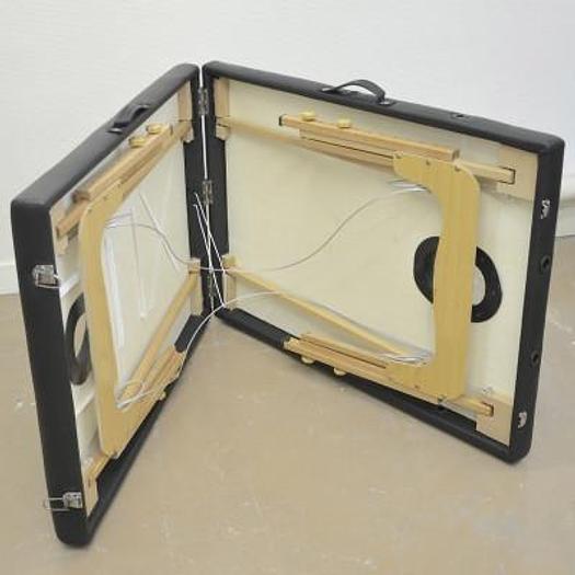 FOLDING WOODEN MASSAGE TABLE FOR HOME CARE 182 x 60 CM