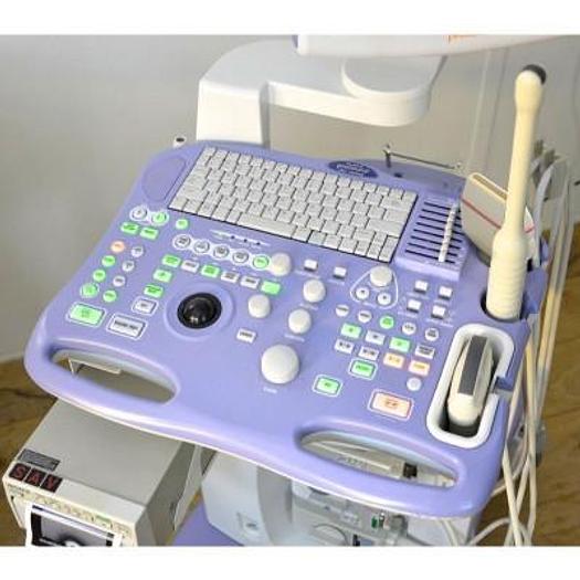 Used ALOKA/HITACHI PROSOUND 3500SX COLOR ULTRASOUND SCANNER