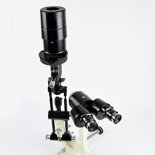 Used TOPCON SL-3C SLIT LAMP WITH CHIN REST AND TABLE
