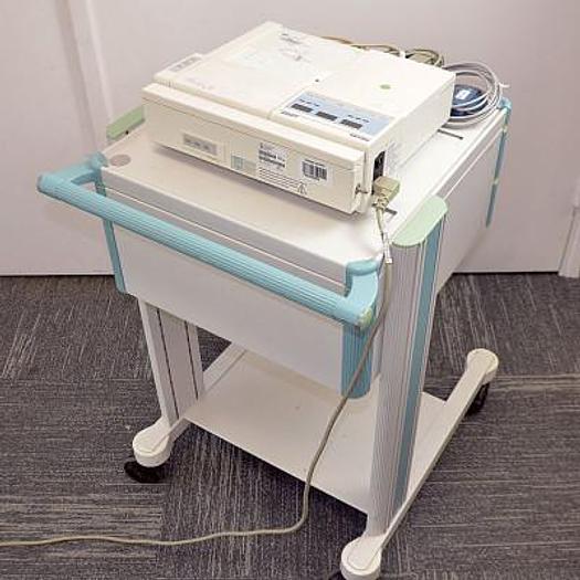 Used PHILIPS SERIES 50 A TOCOCARDIOGRAPH WITH 2 CARDIO PROBES (TWIN) AND A UTERINE CONTRACTION PROBE