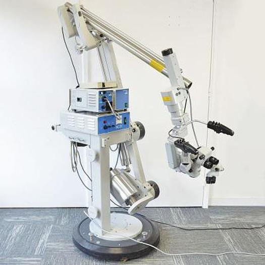 Used ZEISS NAG NC31 NEUROSURGERY MICROSCOPE WITH DOUBLE BINOCULARS