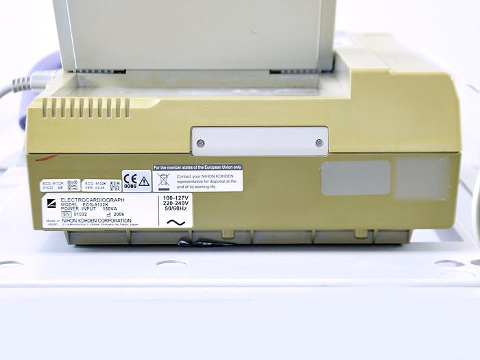 Used ECG ELECTROCARDIOGRAPH NIHON KOHDEN CARDIOFAX
