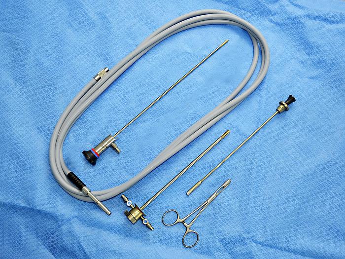 Used OLYMPUS 30° COELIOSCOPY SET