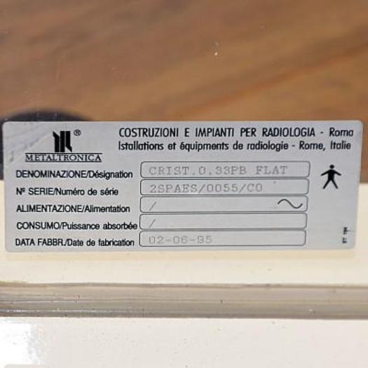 Used METALTRONICA LEADED GLASS