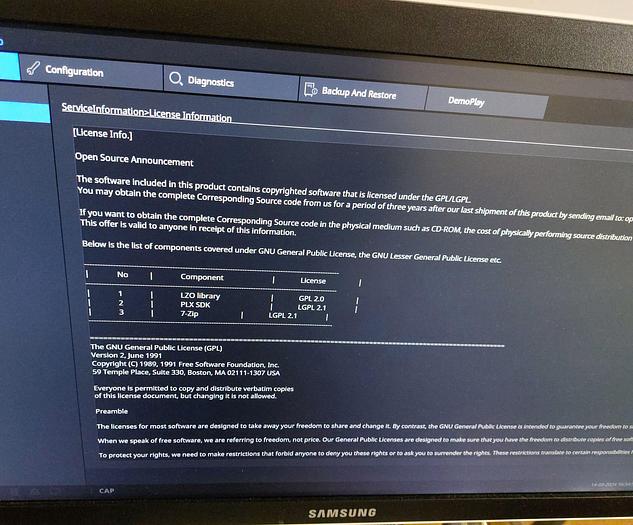 D'occasion SAMSUNG HS50 ULTRASOUND