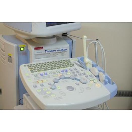 Used HITACHI HI VISION PREMIUM PLATFORM ULTRASOUND WITH 3 PROBES