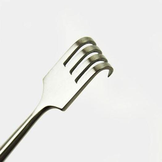 VOLHKMANN RETRACTOR POINTED 4 TEETH - 22CM