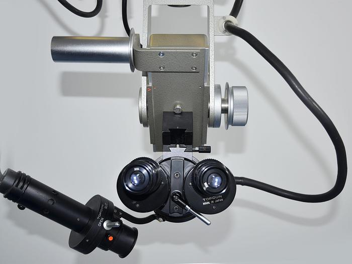 Used TOPCON OMS 50 OPERATING MICROSCOPE WITH SLIT LAMP