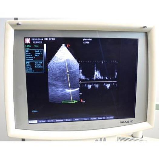 Used ECHOCARDIOGRAPHY KONTRON IMAGIC 5000 COLOR DOPPLER with 4 probes