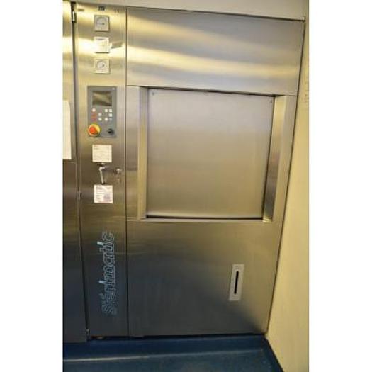 Used AUTOCLAVE SMI STERIMATIC TYPE STE8322 S/N 11876, DOUBLE DOOR 6 BASKETS,