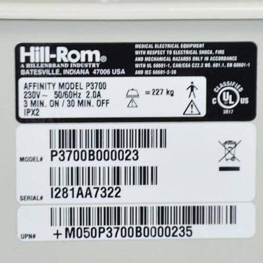 Used HILL-ROM AFFINITY 4 ELECTRIC DELIVERY BED