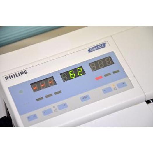 Used PHILIPS 50A TOCOCARDIOGRAPH WITH 2 PROBES ON CART