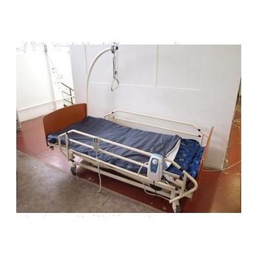 Used DLAYRAL HMS58 ELECTR MEDICAL BED WITH SUPPORT ARM