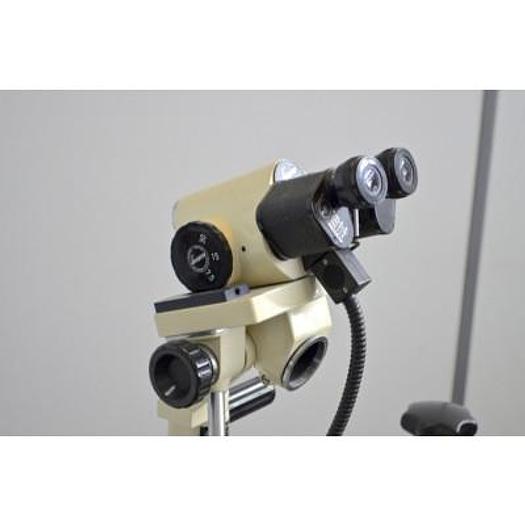 Used LEISEGANG COLPOSCOPE ON STAND. MAGNIFICATION UP TO 30X