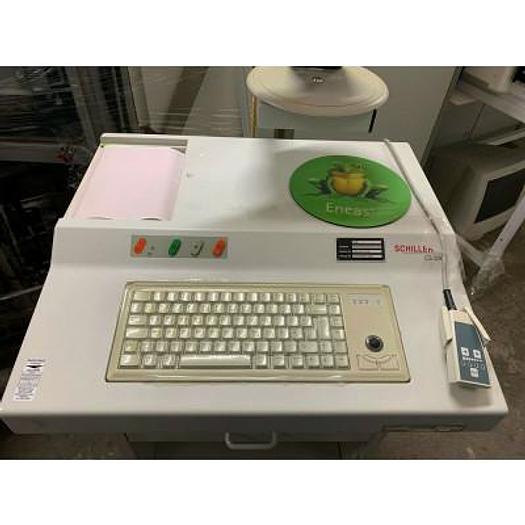 Used SCHILLER CARDIOVIT ECG STRESS TEST WITH ERG 900EL AND ACCESSORIES