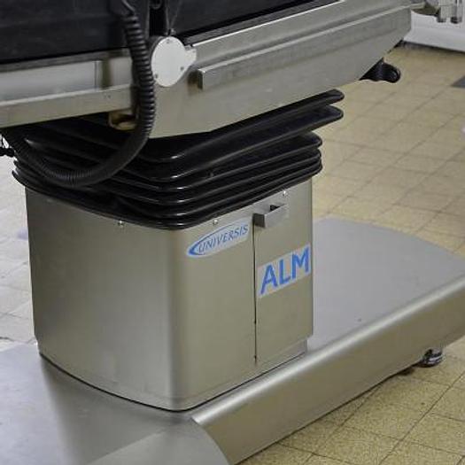 Used ALM 6090 ELECTRIC OPERATING TABLE WITH REMOTE CONTROL, CHARGER AND ORTHOPEDIC EXTENSION