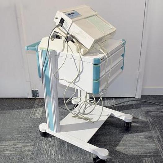 Used PHILIPS SERIES 50 A TOCOCARDIOGRAPH WITH 1 CARDIO PROBE AND 1 UTERINE CONTRACTION PROBE