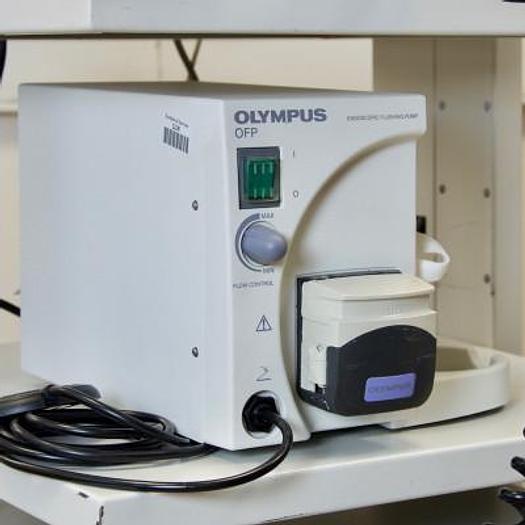 Used OLYMPUS DIGESTIVE ENDOSCOPY COLUMN WITH VIDEOCOLONOSCOPE AND VIDEOGASTROSCOPE