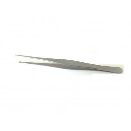 DISSECTION FORCEPS A/G 18CM (TISSUE FORCEPS 1X2 TEETH 18CM)