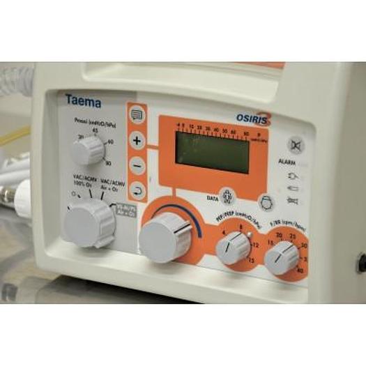 Used TAEMA OSIRIS 3 EMERGENCY AND RECOVERY VENTILATOR