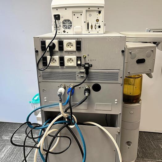 Used DATEX OHMEDA ANESTHESIA RESPIRATOR WITH FAN 7900