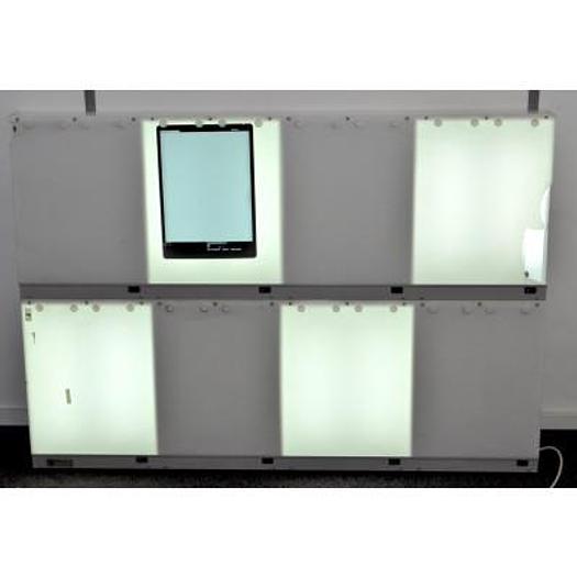 Used WALL-MOUNTED 8-CHANNEL NEGATOSCOPE