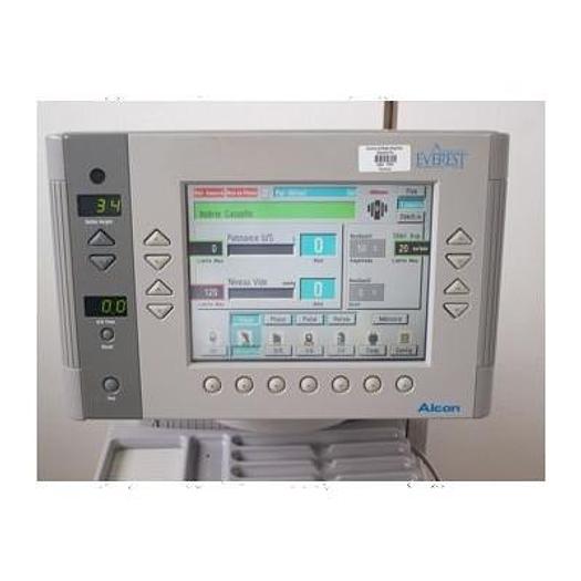 Used ALCON EVEREST PHACOEMULSIFIER WITH 2 HANDPIECES