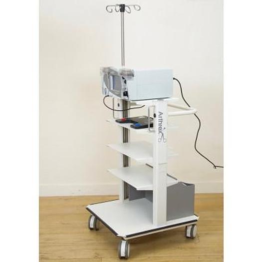 Used ARTHREX DUALWAVE DOUBLE ARTHROSCOPY PUMP WITH PEDALS, ON CART