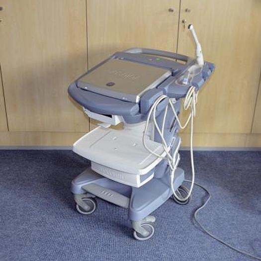 Used GENERAL ELECTRIC VOLUSON-i PORTABLE ECHOGRAPHY ON TROLLEY WITH 2 CONVEXAL AND ENDOVAGINAL PROBES