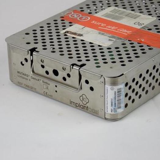 Used BOX ORTHOPEDIE DU FEMUR MUTARS GENUX CONTAINER 4