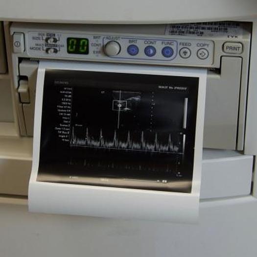 Used SIEMENS X300 FLAT SCREEN COLOR DOPPLER ULTRASOUND SCANNER WITH V13-5 SURFACE PROBE