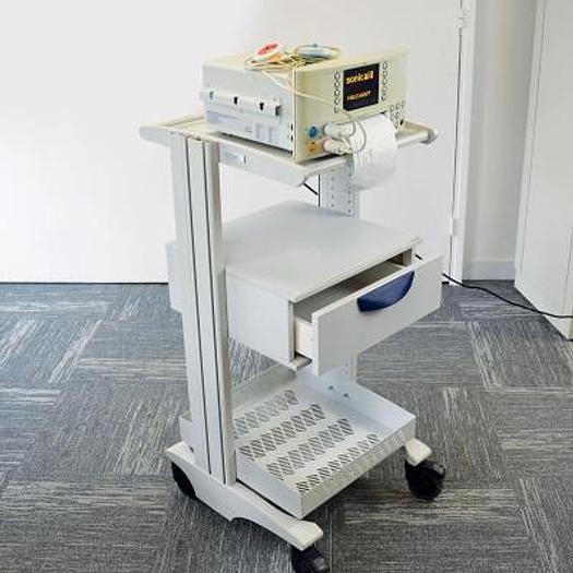 Used HUNTLEIGH SONICAID FM800 NEONATAL CARDIOTOCOGRAPH ON CART