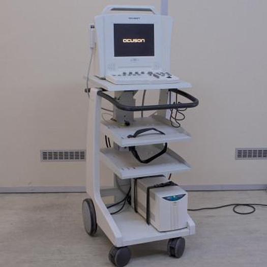 Used ACUSON SIEMENS CYPRESS COLOR PORTABLE ECHOCARDIOGRAPH WITH CART