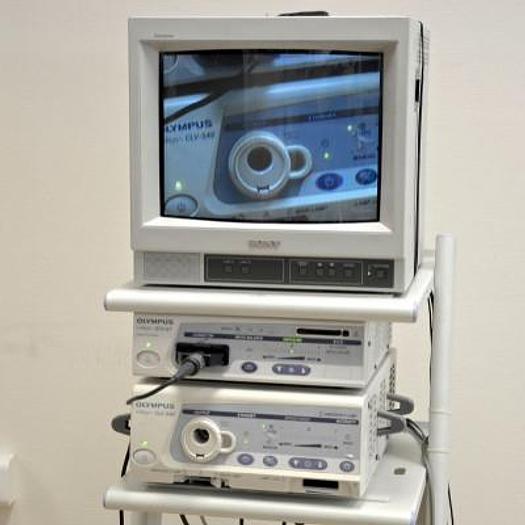 Used OLYMPUS INTERVENTIONAL ENDOSCOPY COLUMN