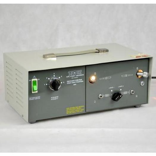Used KARL STORZ DOUBLE LIGHT SOURCE (150 W HALOGEN)