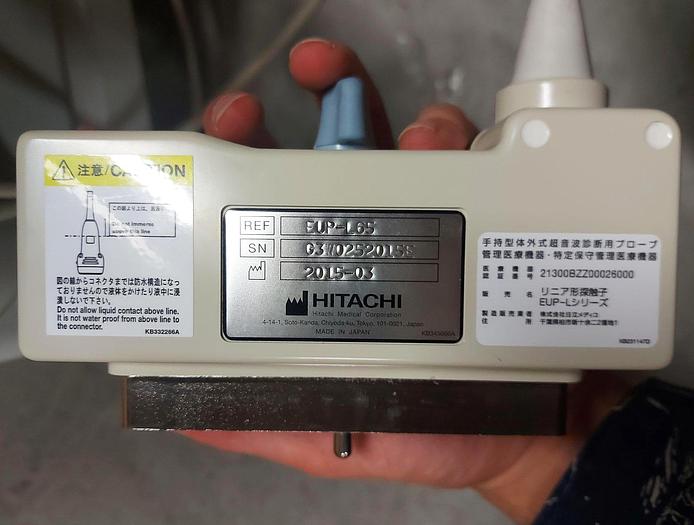 Used HITACHI HI VISION AVIUS ULTRASOUND with 2 probes