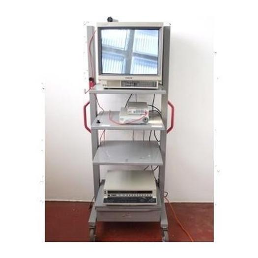 Used LEMKE ENDOSCOPY COLUMN WITH MC404 CAMERA & HL 751 SCE