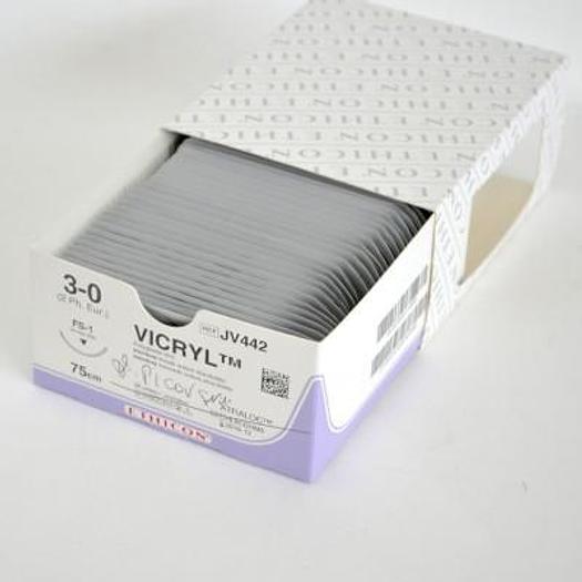 Used VICRYL SURGICAL SUTURE SET