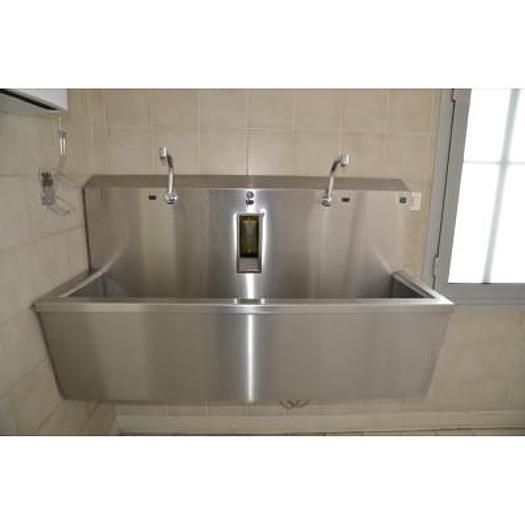 Used HYPERASPETIC 2-STATION BLOCK TROUGH SINK