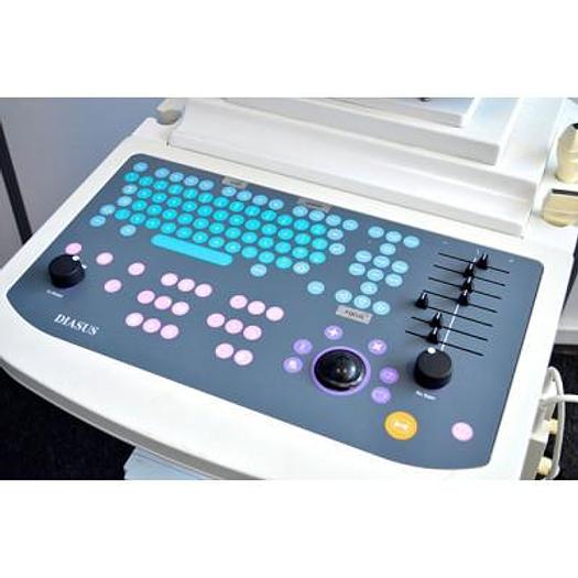 Used DYNAMIC IMAGING DIASUS ULTRASOUND SCANNER WITH 2 PROBES