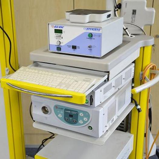 Used FUJINON DIGESTIVE AND PULMONARY ENDOSCOPY COLUMN