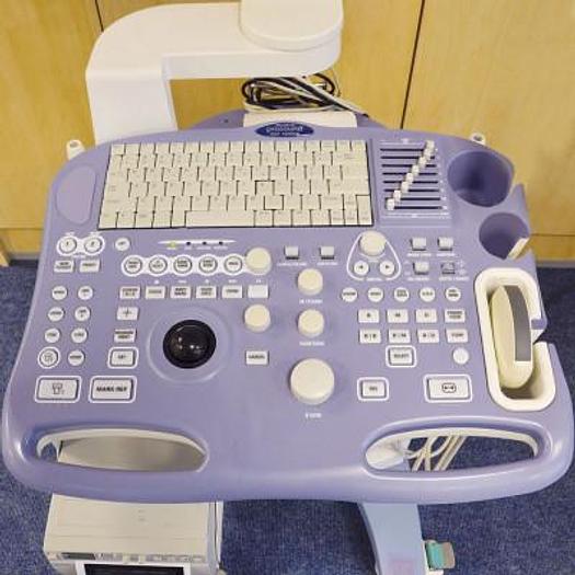 Used PROSOUND ULTRASOUND SCANNER ALOKA SSD-3500SX, FLAT SCREEN, 1 PROBE