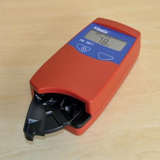 Used HEMOCUE 201+ ON-SITE HEMOGLOBIN ANALYZER