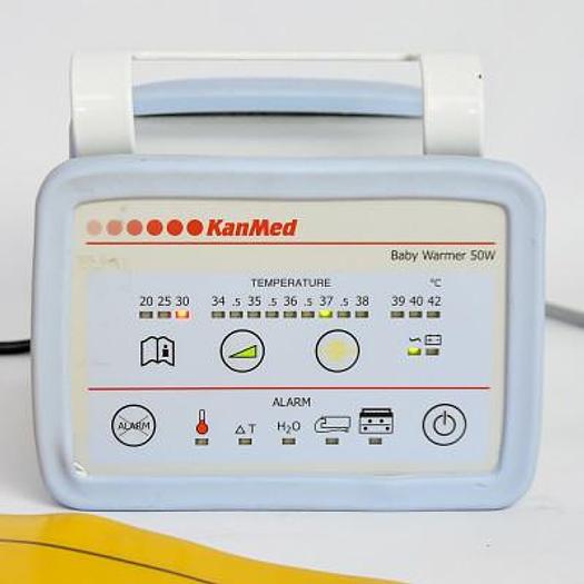 Used KANMED BW-50 BABY WARMER WITH HEATING MAT