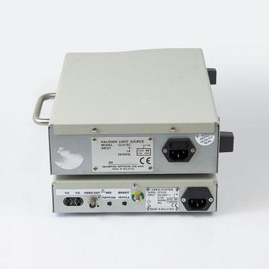 Used OLYMPUS ENDOSCOPY SET (CAMERA AND LIGHT SOURCE)