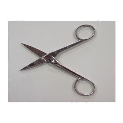 Used KELLY STRAIGHT POINTED SCISSORS 16 CM FRANCE STAINLESS STEEL