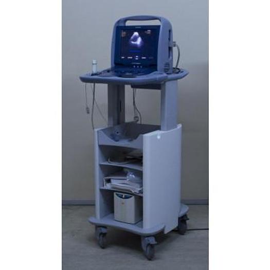 Used ACUSON SIEMENS CYPRESS COLOR PORTABLE ECHOCARDIOGRAPH WITH CART