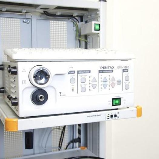 Used PENTAX GASTROENTEROLOGY COLUMN WITH 28" FLAT SCREEN
